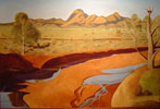 Mootwingee Creek_oil on canvas_120x90cm