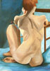 Nude_oil on  canvas_40x70cm